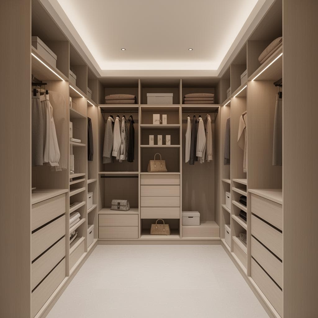 Шафи та гардеробні