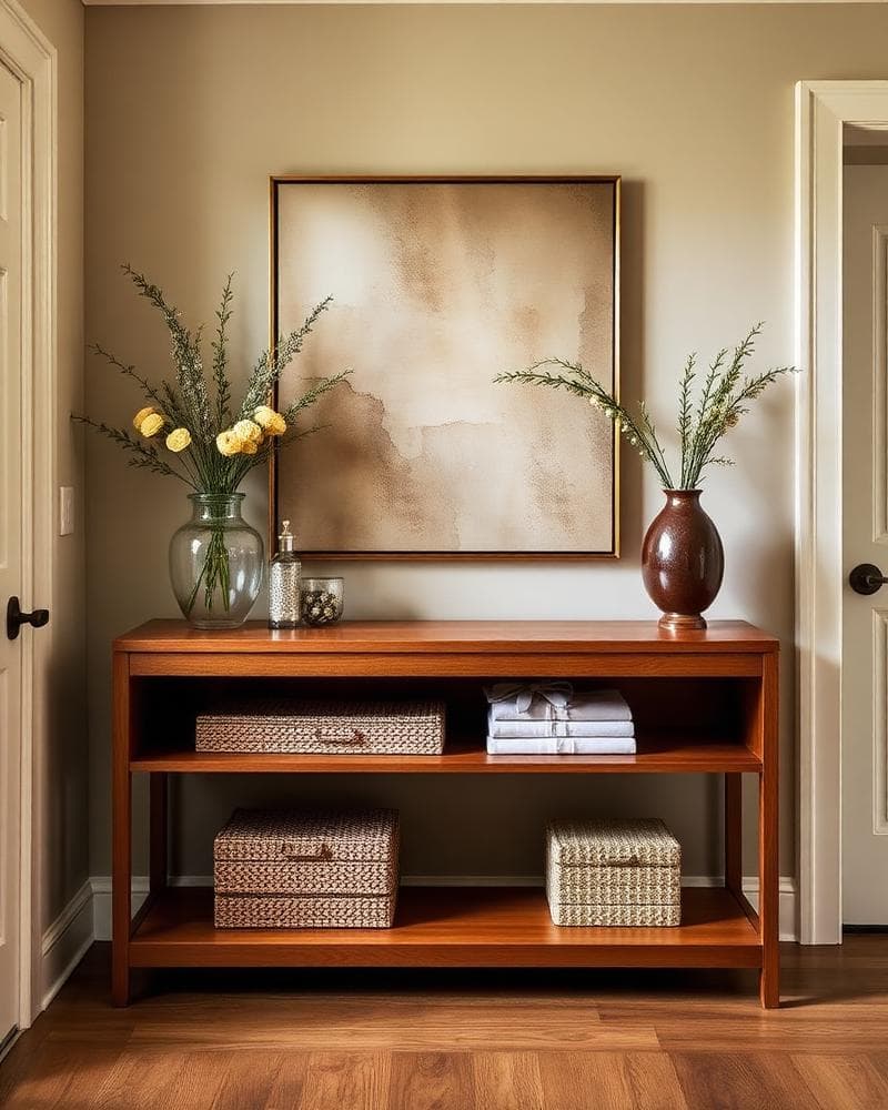 Передпокій з компактною тумбою